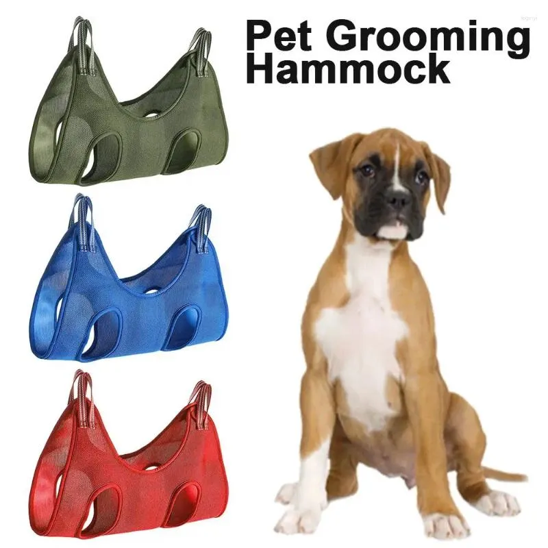 Dog Apparel Fixed Noose Shower Depilation Puppy Bathing Package Pet Grooming Hammock Cat Restraint Bag Nail Trimming Helper