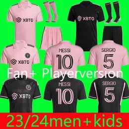 2023 2024 Inter  Soccer Jerseys CF MESSIS MARTINEZ HIGUAIN MLS 23-24 Women Men Kids Kit Football Shirts Player Fans Version Uniform Pre