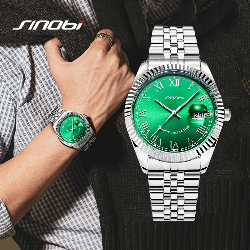 Zegarek męski Watches Wysokiej jakości luksusowy kwarc-battery limitowany edycja stalowa pasek wodoodporny