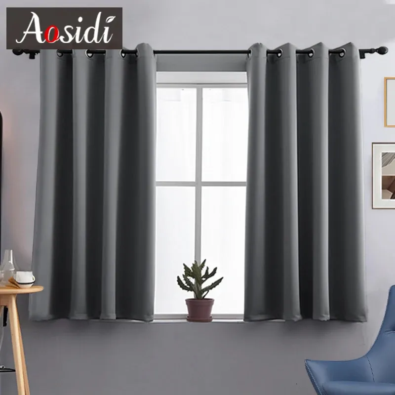 Tende corte oscuranti moderne per soggiorno Cucina Tenda per bovindo Camera da letto Tende Cortinas readymade Rideaux Decor 240109