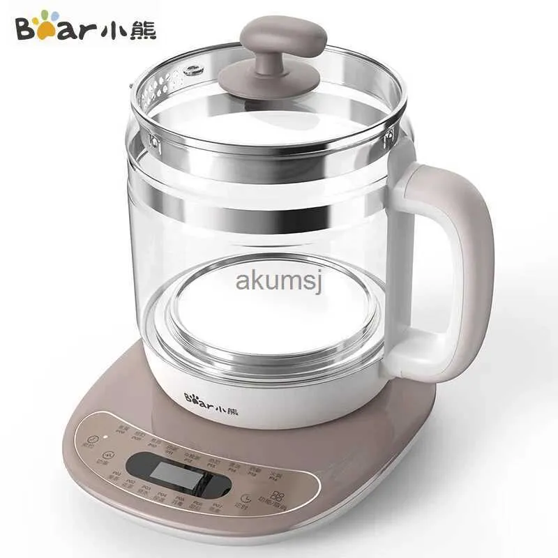 Electric Kettles Bear 1.5L Electric Kettle Household Health Pot Multifunctional Flower Teapot For Office Home Stew Soup Porridge Cooker YQ240109