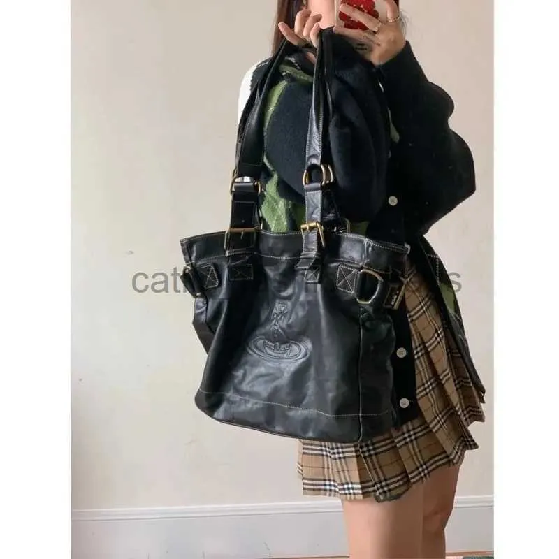 Shoulder Bags Women Handbag shoulder bag Large Capacity Vintage Quilted Sewing Top Handle Embossing Designer Handbags High Quality 2023catlin_fashion_bags