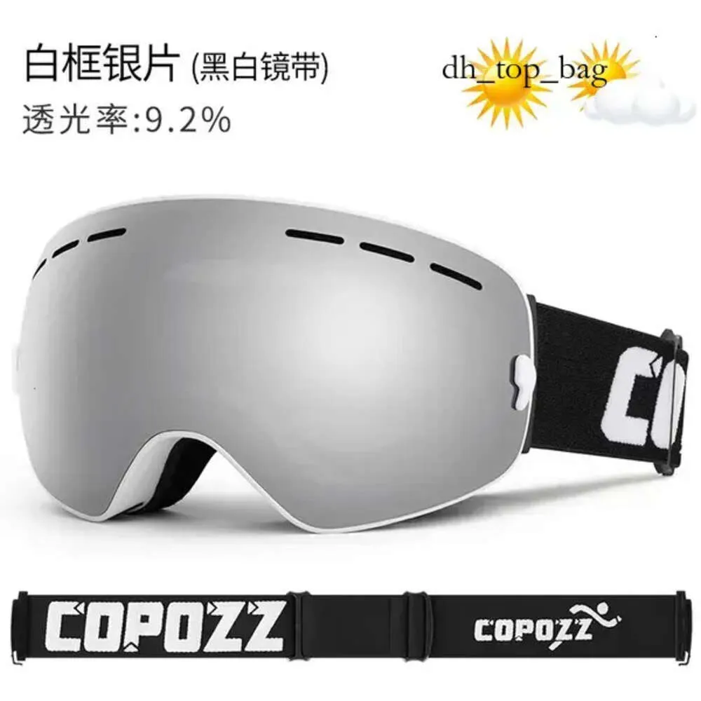 Ski Goggles Phmax Men Snowboard Glasse Winter Outdoor Sun Sun Sun Sunglass UV400 Podwójne warstwy obiektywu anty mgły 231017 6368