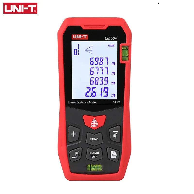 UNIT Laser Rangefinder LM50A LM70A LM100A LM120A Distance Meter Digital Range Finder Tape Measure 240109