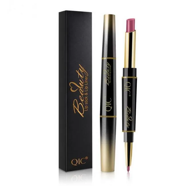 Rossetto riempimento labbra Lipliner Duo Labbra doppio scopo Stick Riempimento Colore Rotante Impermeabile Facile da indossare Coloris Beauty Make Up Lipper 1968566