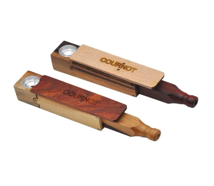 COURNOTquot Durable Handmade Wooden Pipe Tobacco Cigar Pipes Cool Gift Color Random3318867