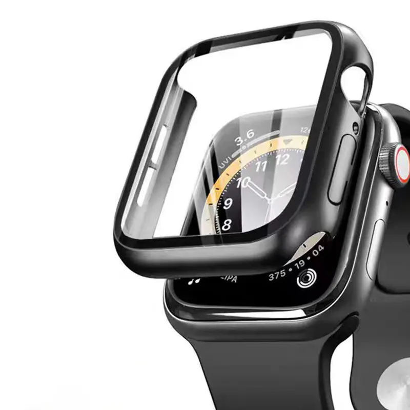 45 mm formaat smartwatch voor Apple Watch Ultra Series 9 iWatch waterdichte behuizing marine band smart watch sporthorloge draadloos oplaadband beschermhoes hoesjes