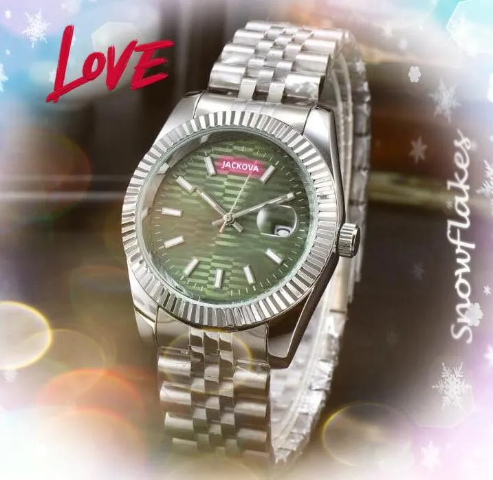 Męski luksusowy automatyczny zegarek kobiety drobne zegar pływania ze stali nierdzewnej luksusowy moda męska Japonia Kwarc Ruch Złota srebrna bransoletka Bransoletka Prezenty