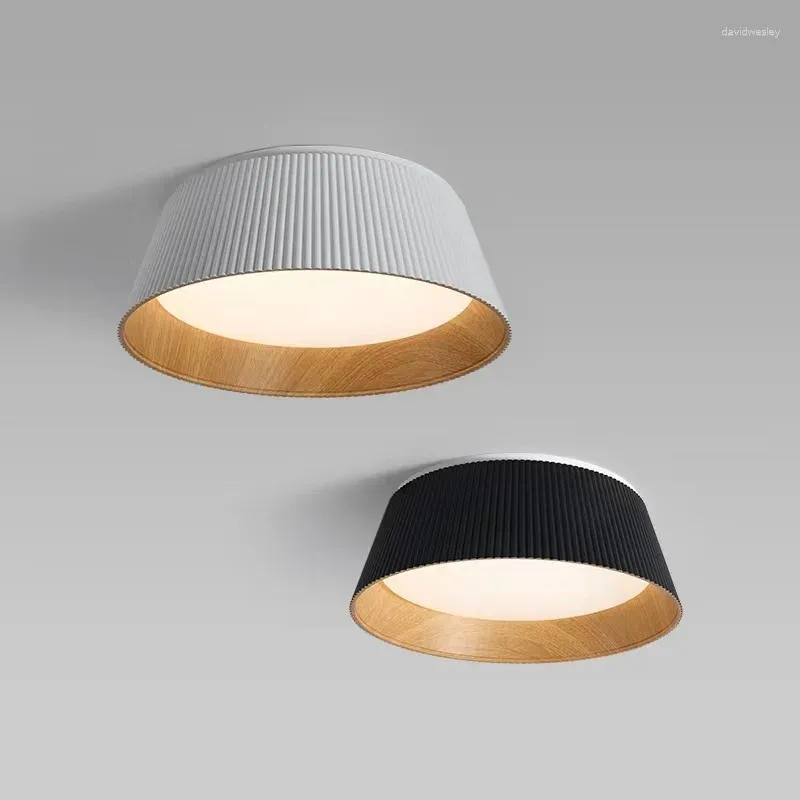 Hängslampor modern minimalistisk svart vit aluminium rund taklampa led dimbart sovrum vardagsrum inomhus belysning dekor hängande