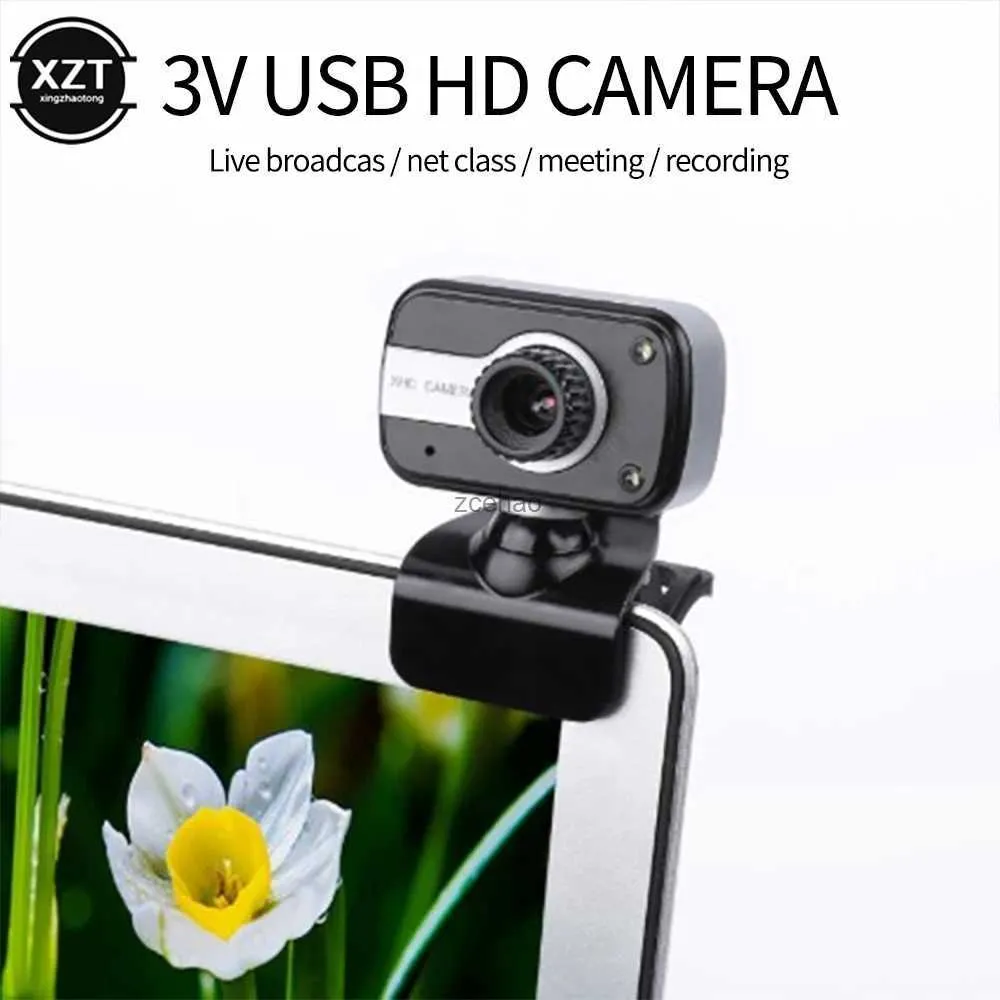 Kamery internetowe Wysokiej jakości V3 USB Dysk HD Camera wideo kamery internetowe kamera komputerowa kamera internetowa z mikrofonem