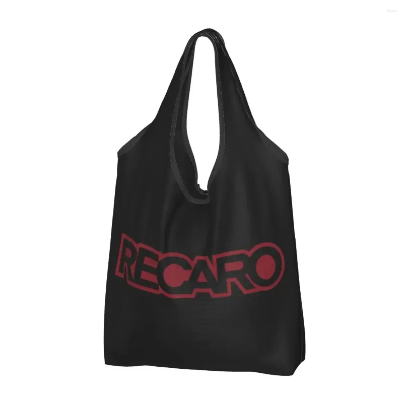 ショッピングバッグ大きな再利用可能なRecaros食料品リサイクル折りたたみ式環境にやさしいバッグ洗える軽量