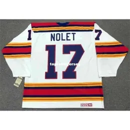 New Jerseys Mens Simon Nolet  Scouts 1975 Ccm Vintage Home Retro Hockey Jersey Vintage Long Sleeves