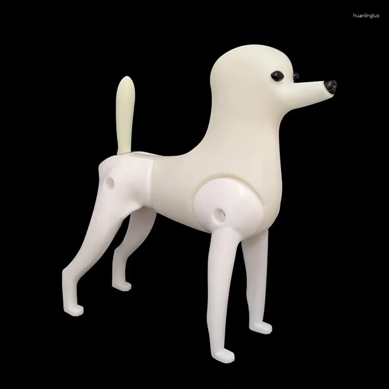 Modelo de vestuário de vestuário para cães Modelo Poodle Clip Mannequin para a prática (somente boneco de Poodle)