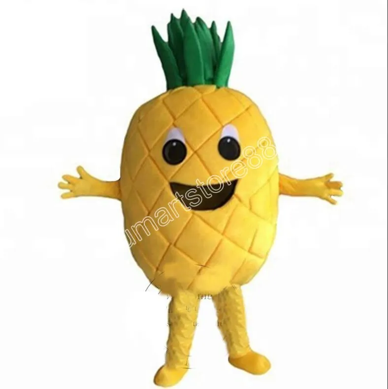 Najnowszy ananas Mascot Costume Najwyższej jakości karnawał unisex strój Bożego Narodzenia urodziny festiwal na świeżym powietrzu