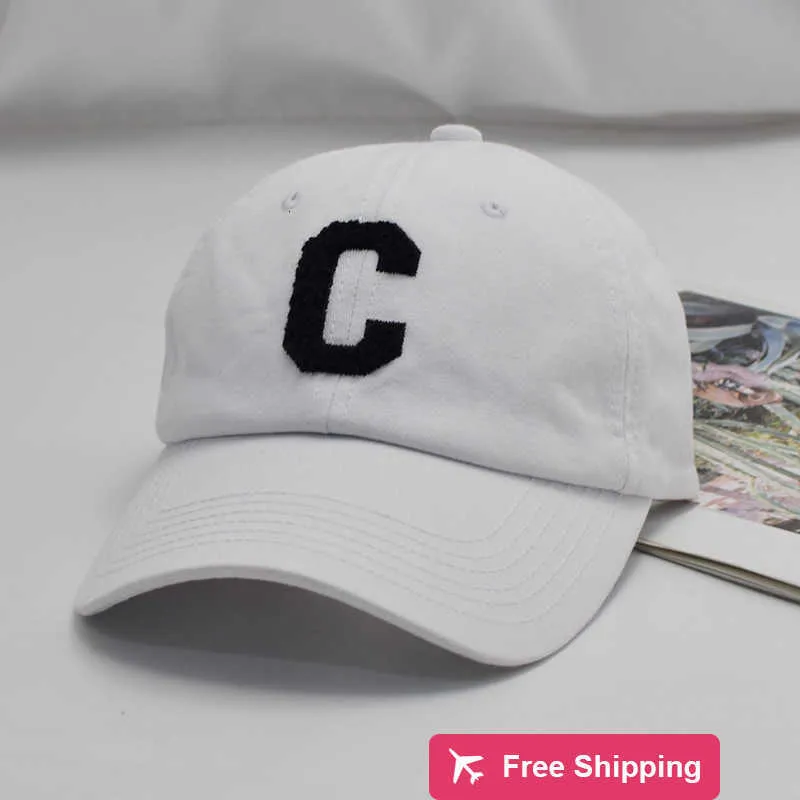 Designer boll kepsar hög kvalitet yang mis samma stil c lin familje baseball cap kvinnlig sommar stor c brev koreansk version mångsidig solskyddsmedel solskade anka tunga hatt zh zh