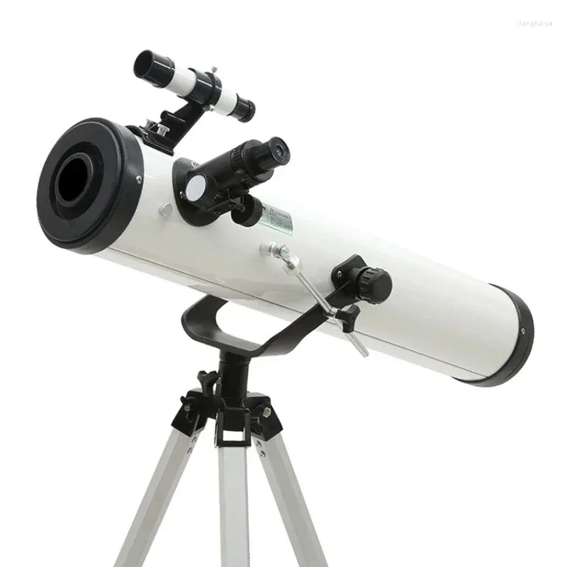 Télescope astronomique monoculaire professionnel 875X, grande ouverture 114MM F76700 pour l'observation des étoiles, des oiseaux, de la lune et du soleil