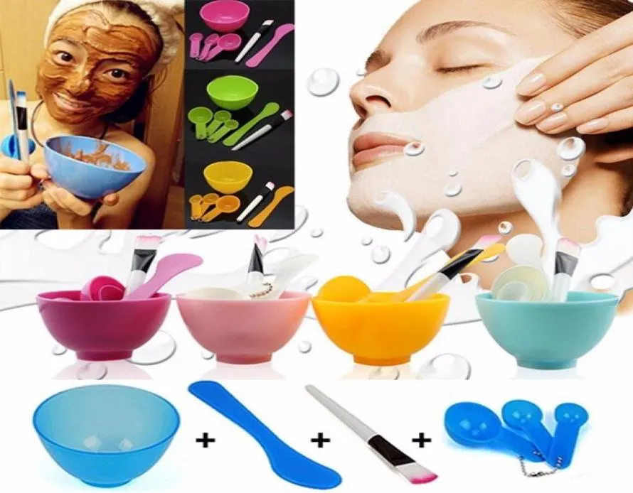 Whole 6 in1 New Women Ladies Makeup Beauty DIY Facial Face Mask Bowl Brush Spoon Stick Tools Set Tools 4488665