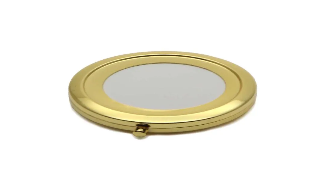 70mm espelho compacto dourado em branco pock espelho compacto moldura de espelho de ampliação ótimo para diy decro 1841021590018