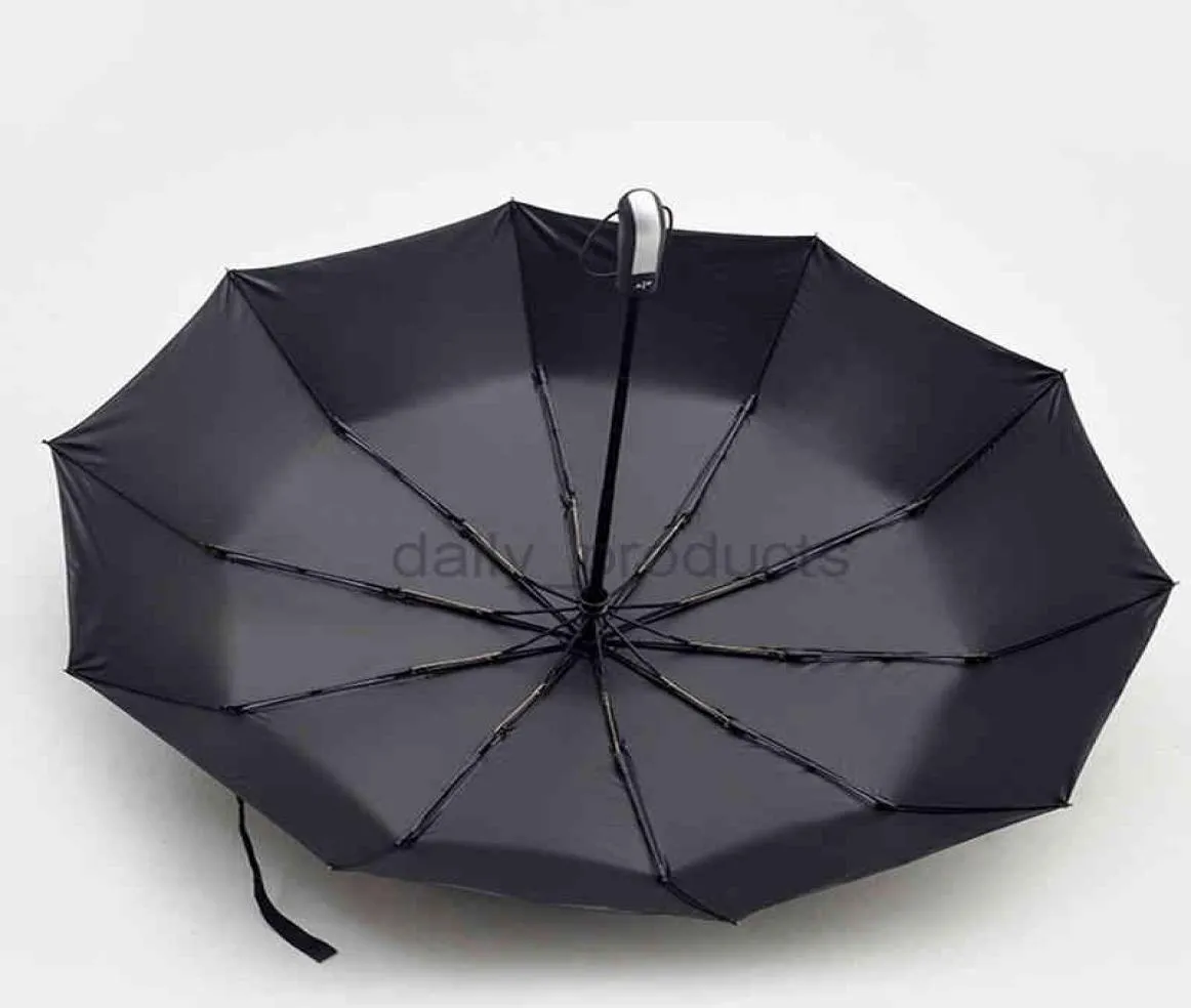 Parapluie pliant automatique coupe-vent dix os voiture de luxe grande entreprise parapluies de pluie Protection solaire UV cadeau Parasol VTMTL17145984086