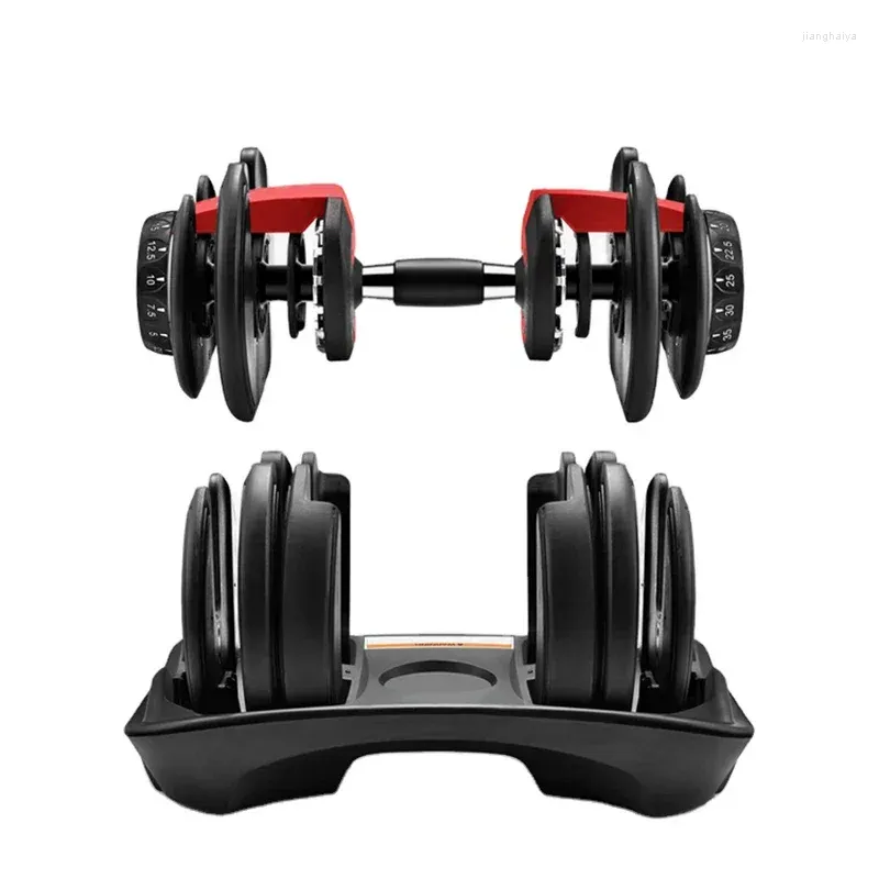 Dumbbells Dumbbellセットフィットネス機器ジムの組み合わせエクササイズ24kg 40kg 52lbs 90lbs重量調整可能なコモートレーニングツール