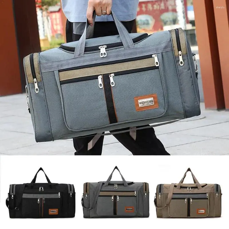 Outdoor Bags Travel Bag Large Capacity Handbag Portable Overnight Gym Sports Carry Lage Convenient Men Weekend Duffle