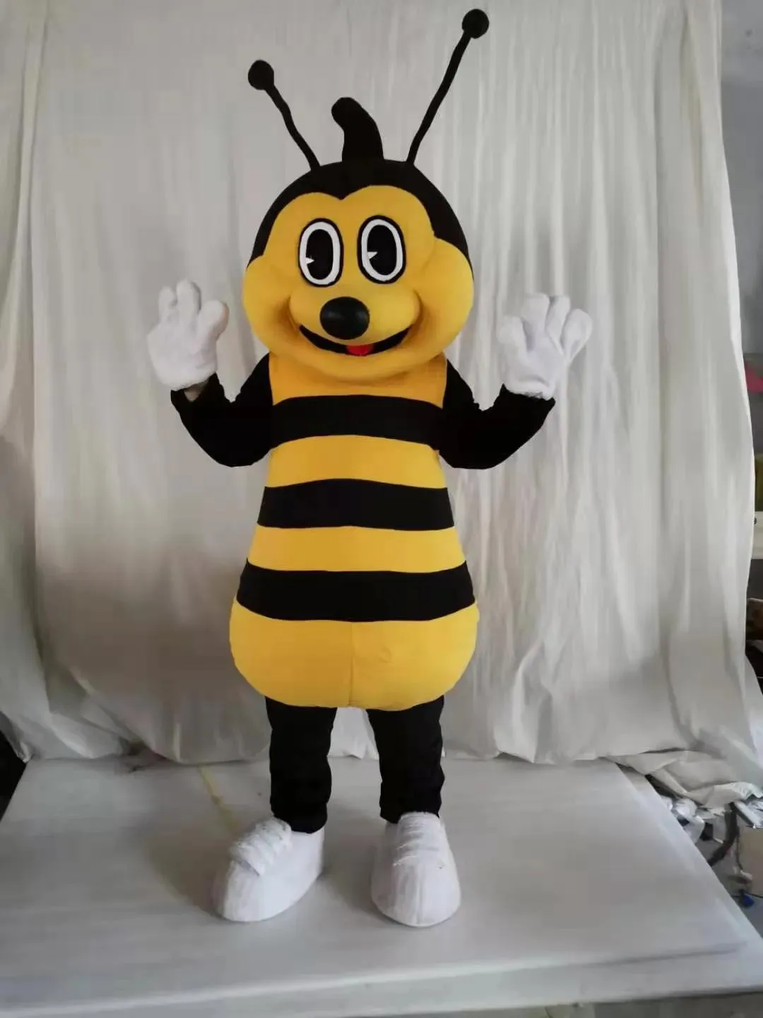 Costumes High Quality Real Pictures Bee Mascot Costume For Party