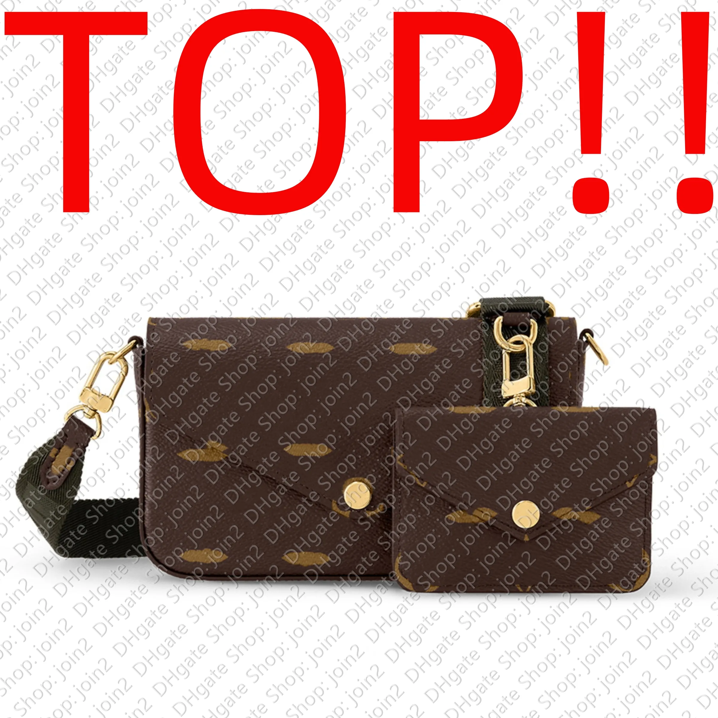 Felicie Stap GO Designer Mini Cross Body Shoulder Clutch Phone Bag Damier Ebene Coin Purse Card Holder Key Pouch Pochette Accessory For Women TOP. M80091 From Topbag02 187.66 DHgate.Com