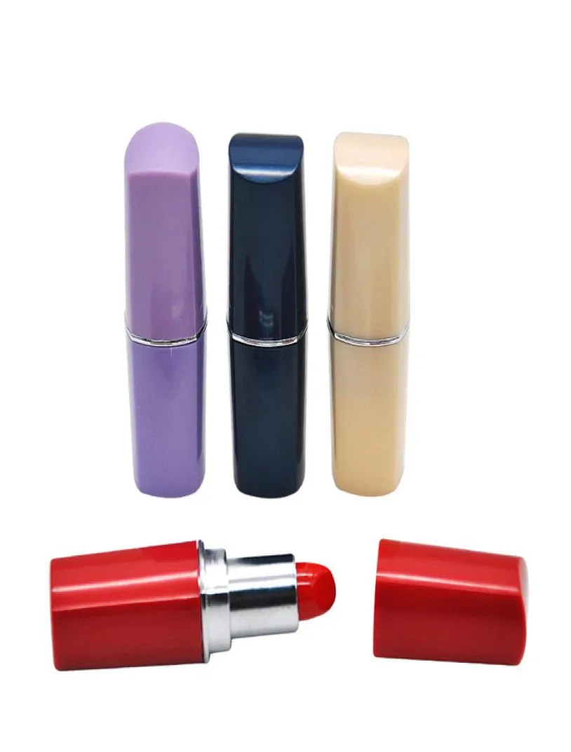 Cas de médecine de forme de rouge à lèvres portable personnalité continuer à cacher la boîte à pilules en plastique petite boîte à pilules en plastique boîtes de rangement bouteille Tr2420804