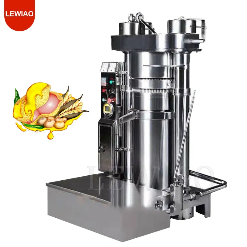 Almond Olive Oil Press Small Cocoa Butter Hydraulic Oil Press Machine Peanut Oil Pressing