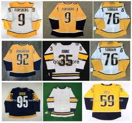 qq88 Roman Josi Predators Hockey Jersey Filip Forsberg Mikael Granlund Matt Duchene Juuse Saros Ryan Johansen Yakov Trenin Mattias Ekholm Luke Kunin Rinne Dante Fab