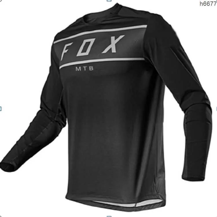 T-shirty męskie Szybki podkład górski rower jeżdżący na topach mężczyzn na letnim krajem motocyklowym Suit motocyklowy oddychający szybko suszący