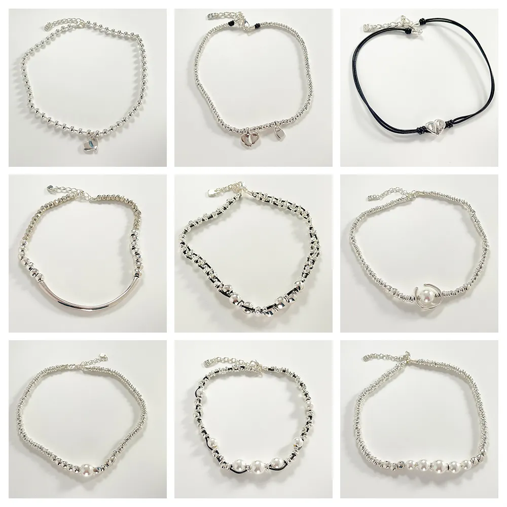 Collier DE perles en cuir UNO DE 50, haute qualité, mode exquise espagnole, offre spéciale, bijoux cadeau, livraison gratuite, 2024