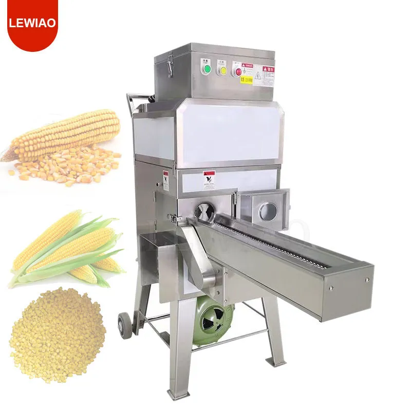 Çok Fonksiyonlu Mısır Sheller 400-600kg/ s Ev Mısır Harman Makinesi