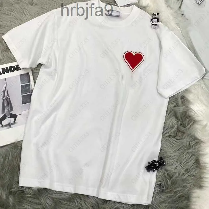 Paris Designer Hommes Femmes Sweat À Capuche De Coeur Rouge Coeur Broderie Amri Sweat À Capuche Streetwear Baggy Sweats À Capuche Amrir Homme Sweatshirts Oversize 638704U0 0