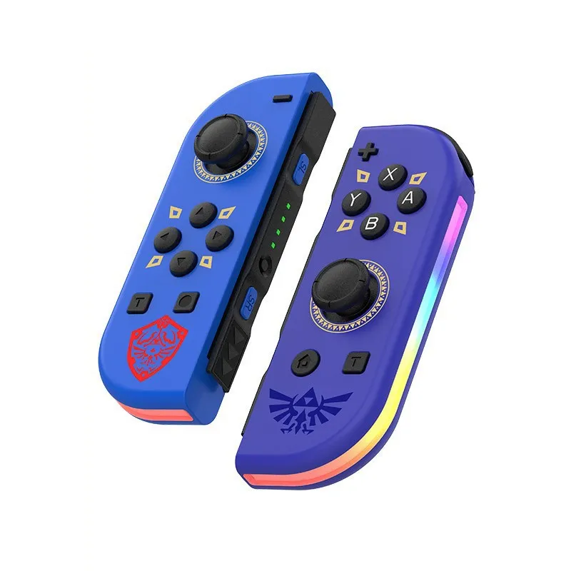 Wireless Bluetooth Gamepad Controller For Switch Console/joycon NS Switch Gamepads Controllers Joystick/Nintendo Game Joy-Con With RGB Lighting DHL