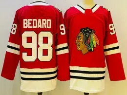 Hockey Jerseys Conner Bedard #98 Red White Color Stitched Men women youth Jersey