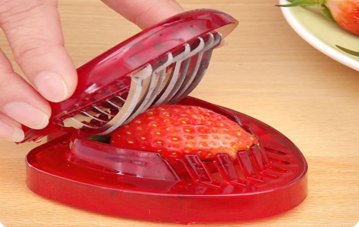 Strawberry Slicer Fruit Vegetable Tools Carving Cake Decorative Cutter Shredder Cooking Kitchen Gadgets Tillbehör Tillbehör C5565268047