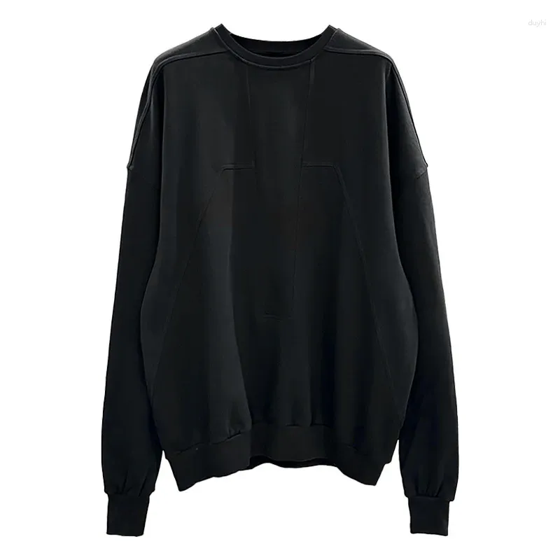 Owen Seak – sweat-shirt à capuche en coton pour homme et femme, vêtement surdimensionné, gothique, avec fermeture éclair, haut, Streetwear, noir, automne