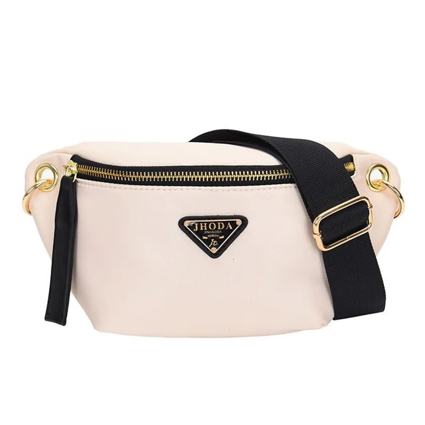 Bolsas de cintura 2022 FILDA NOVA MODA VERSÁTIL Oxford Pano Bag de bolinho de bolsa de bolsa casual One ombro oblíquo Bolsa de cintura 210229J