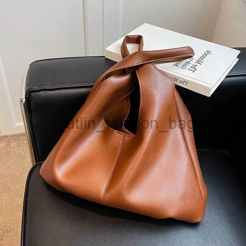 Bolsas de ombro simples marca designer bolsa bolsas de couro macio hobos saco para mulheres 2022 nova moda grande casual tote de alta qualidade catlin_fashion_bags