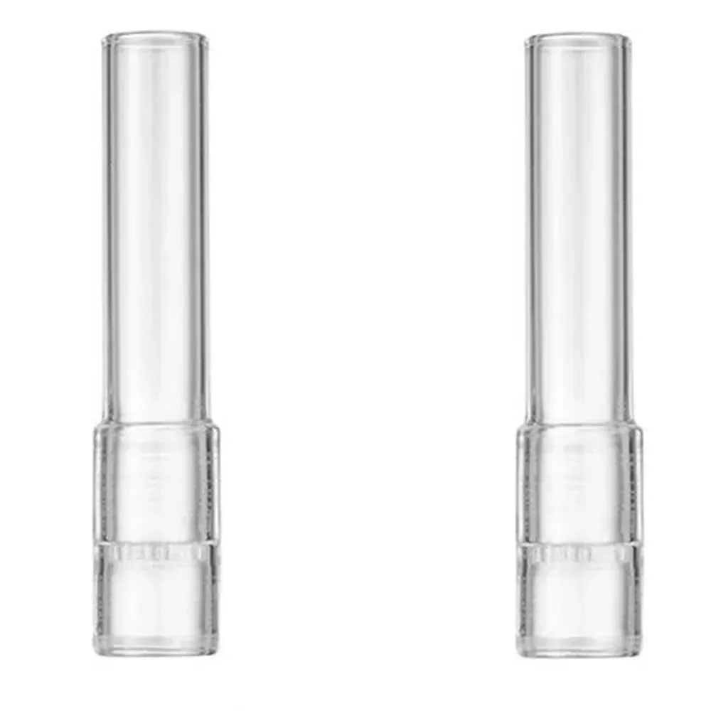 Osgree acessório para fumar 2 peças 70mm substituição tubo reto haste de vidro para arizer solo 2 air 2 solo 1 bj