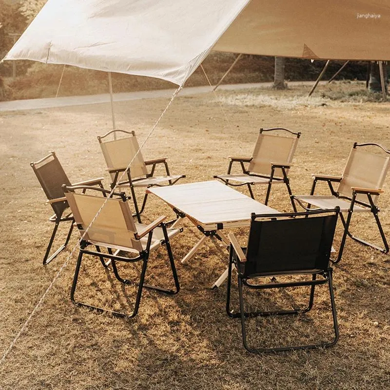 Obozowe meble Formwell Outdoor Camping krzesło składane z podłoką podłoką stalową nylon nylon Oxford tkanin swobodne montaż łatwe t