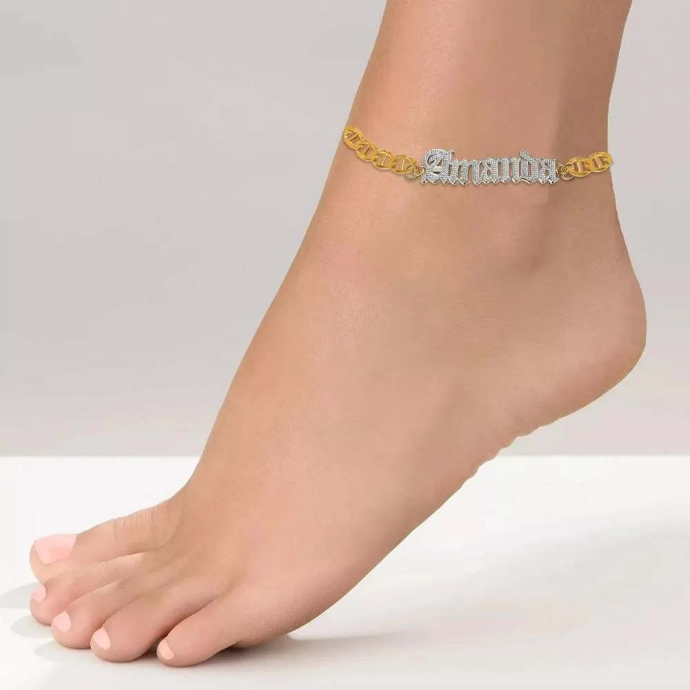 Old outlet english anklet