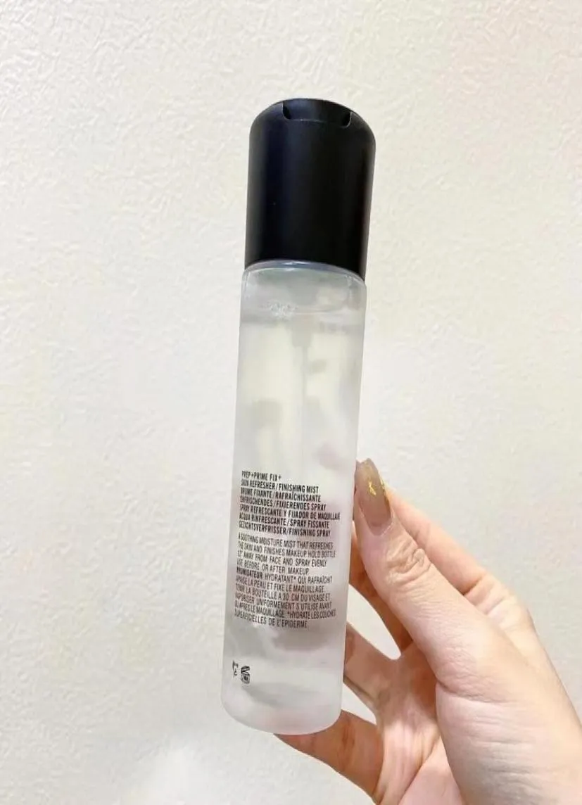 fond de teint coussin réglage du terrain de pulvérisation Spray Primer Foundations Maquillage Hydratant Skin Refesher Fiwisming Mist Transparent Waterp5237216