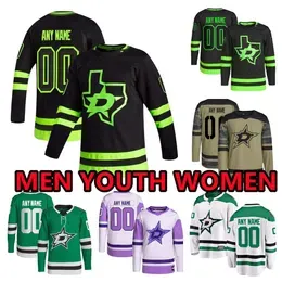 Custom Hockey Jerseys Dallas``Stars``Mens 91 Tyler Seguin 14 Jamie Benn 20 Ryan Suter 16 Joe Pavelski 63 Evgenii Dadonov 10  Dellandrea 18 Max Domi 12 Radek Faksa