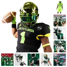 2023 South Florida Bulls Football Jersey 6 Immanuel Hickman 13 Doug Blue-Eli 4 Seth Jones 73 Donovan Jennings 37 Logan Berryhill 29 Brian Norris 12 Ben Knox