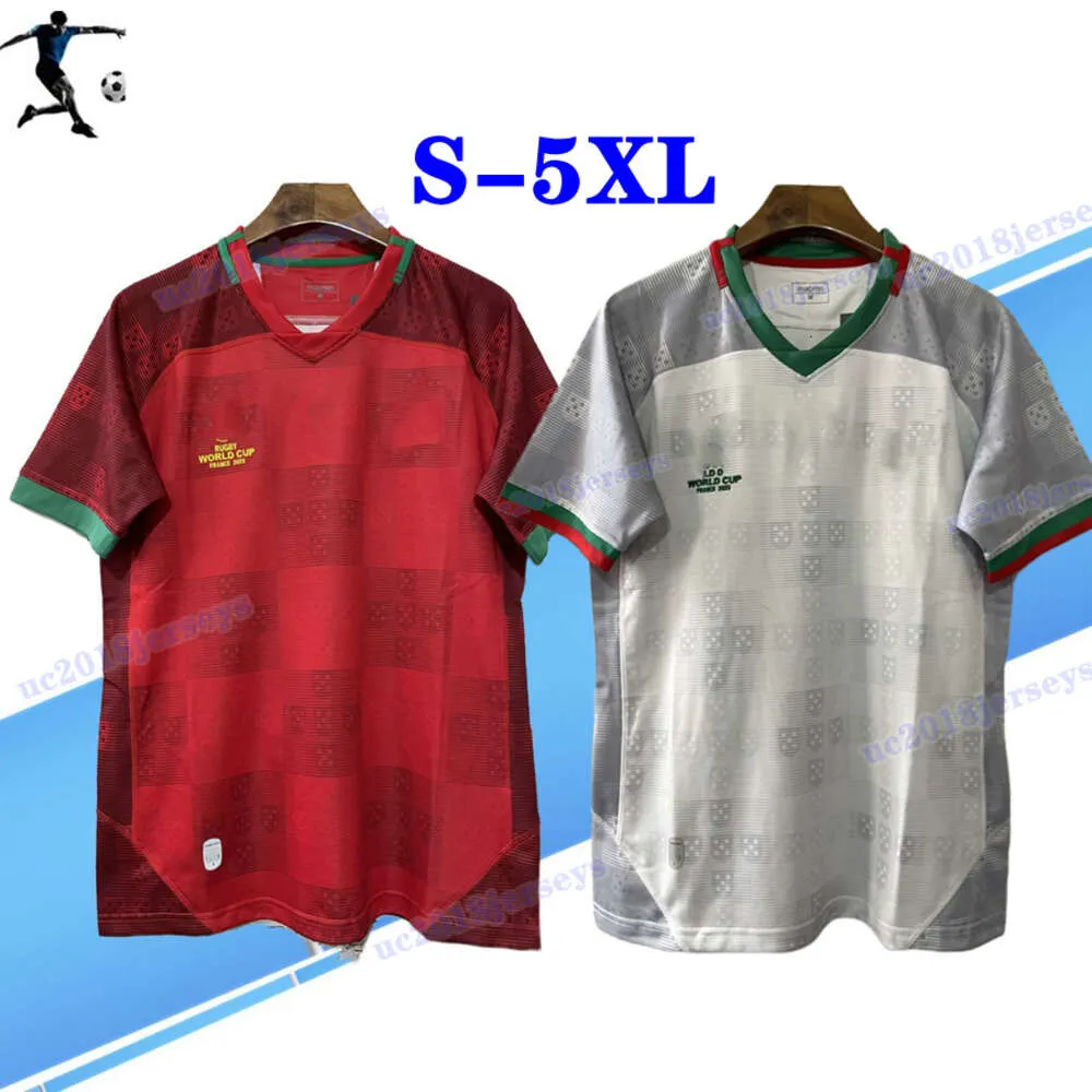 S-5XL 2023 Portugals Rugby Jersey Jerseys de l'équipe nationale Cymru Sever Version Coupe du monde Polo T-shirt 23 24 Top Portugals Rugby Training Jesery