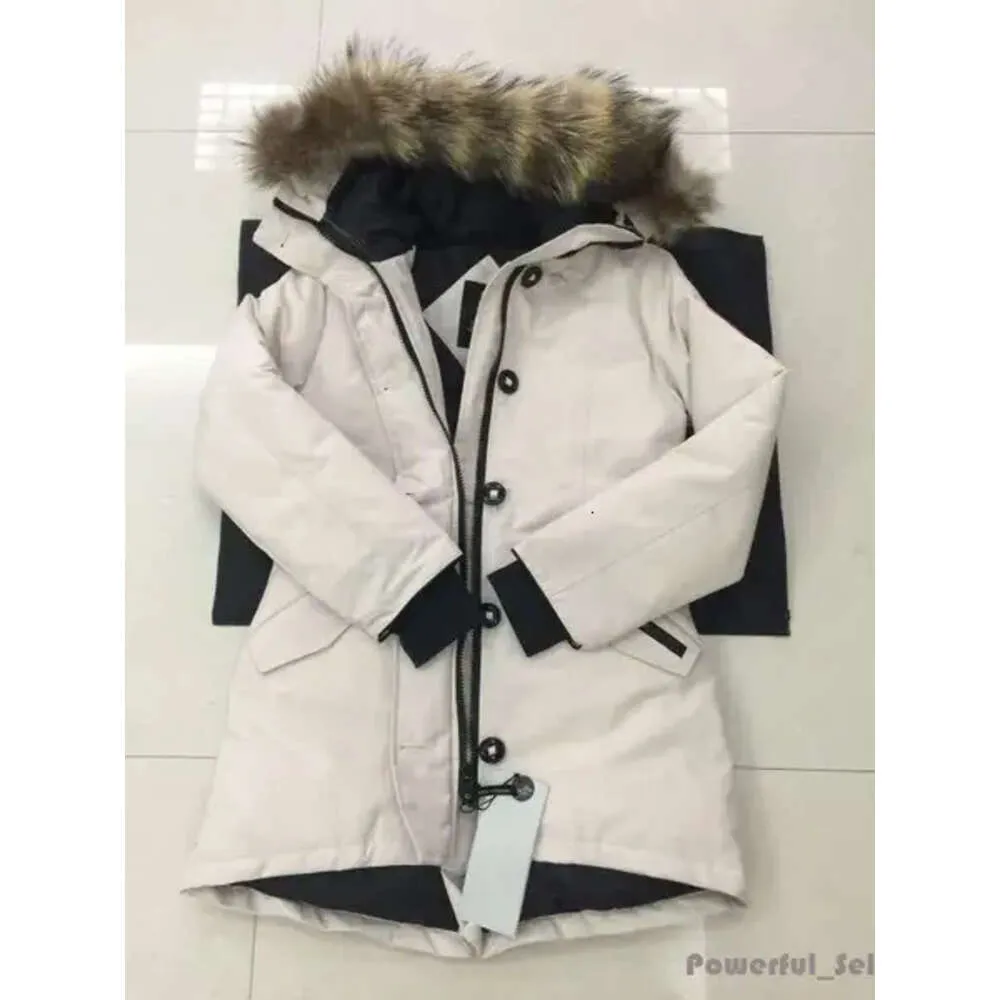 Winter Canadian Women Parka Thick Warm Fur Removable Hooded Down Jacket Women's Slim Coat High Quality Doudoune Coatwomen Long Puffer 3526