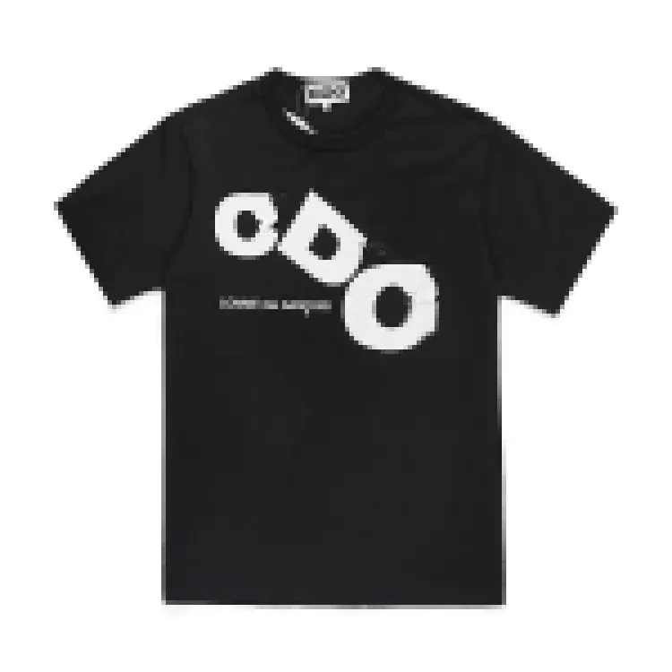 Дизайнерская футболка Com Des Garcons PLAY Logo GOOD DESIGN SHOP CDG LOGO TEE футболка с принтом, Япония, лучшее качество, европейский размер