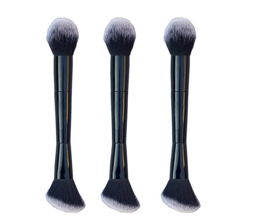 1PCS Powder Blush Makeup Brush Double Ended Pro Contouring Sculpting foundation Brush Professional Make Up Tools3514772